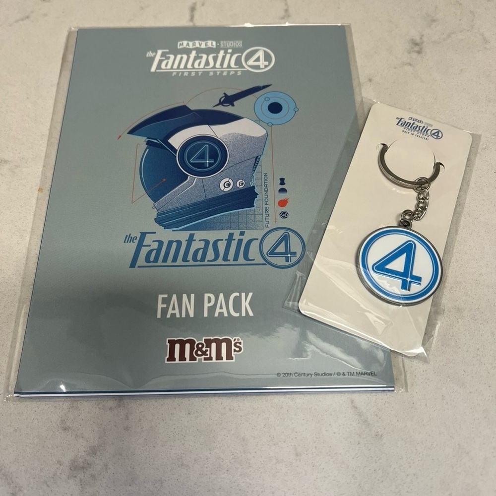Fantastic 4 Poster Pack with Keychain